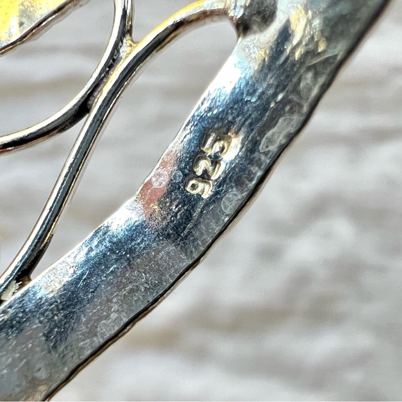 925 Owyhee Opal Eye 👁️ Bracelet Cuff - Picture 5 of 10